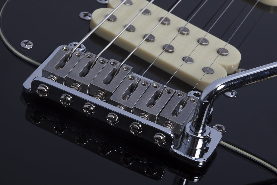 Schecter MV-6 Electric Guitar - Gloss Black