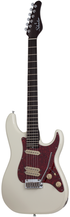Schecter MV-6 Left-Handed Electric Guitar - Olympic White