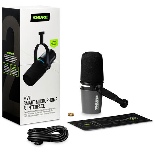 Shure MV7i Smart Microphone & Interface