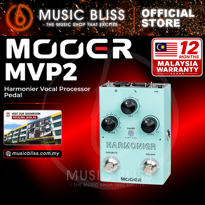 Mooer MVP2 Harmonier Vocal Processor Pedal