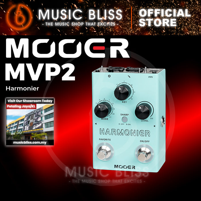 Mooer MVP2 Harmonier Vocal Processor Pedal