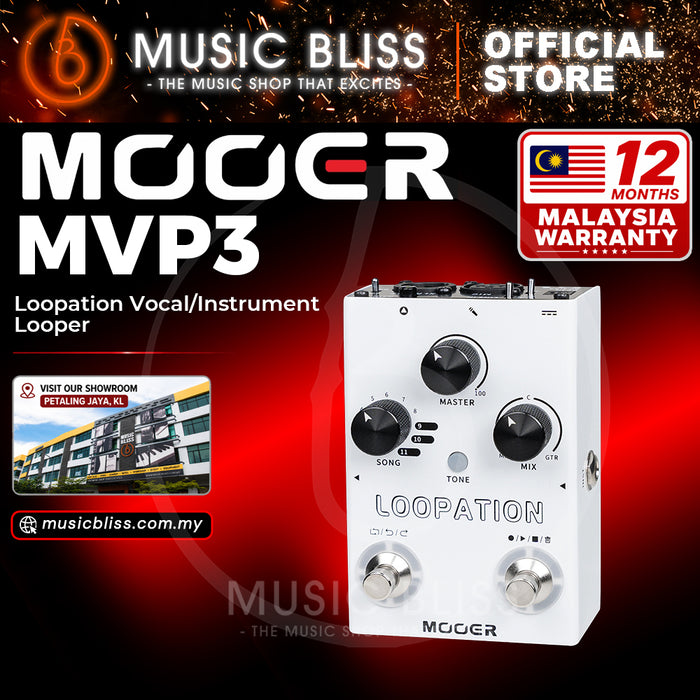Mooer MVP3 Loopation Vocal/Instrument Looper