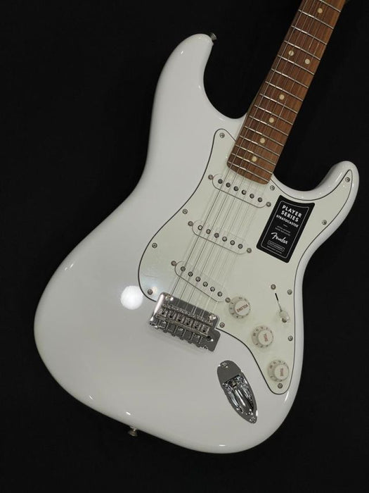 [MX22223081] Used Approved Fender Player Stratocaster Electric Guitar, Pau Ferro FB, Polar White