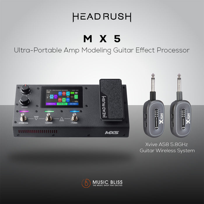 Headrush mx5 HeadRush MX5 Silver Special Edition | MUSIC