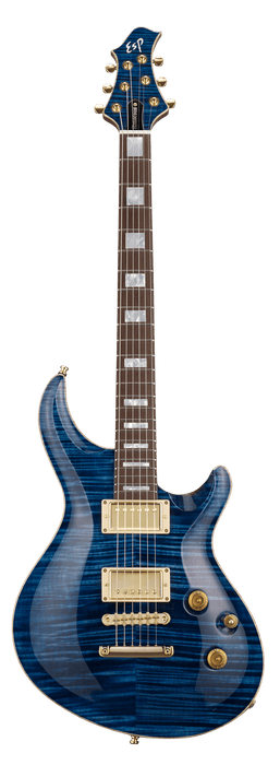 ESP Original MYSTIQUE NT-CTM/FM - Marine Blue [MIJ - Made in Japan] - Music Bliss Malaysia