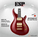 ESP Original MYSTIQUE NT - Deep Candy Apple Red [MIJ - Made in Japan] - Music Bliss Malaysia