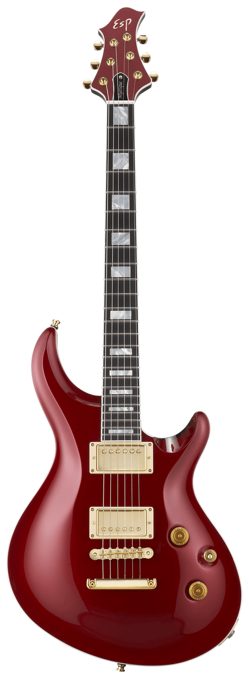 ESP Original MYSTIQUE NT - Deep Candy Apple Red [MIJ - Made in Japan] - Music Bliss Malaysia