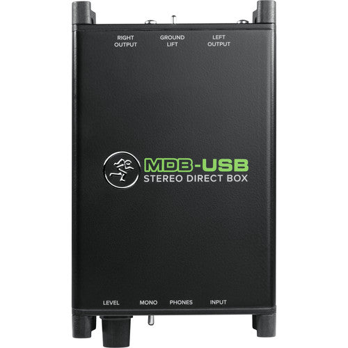 Mackie MDB-USB Stereo USB Direct Box - Music Bliss Malaysia