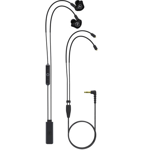 Mackie MP-220 BTA Dual Dynamic Driver Professional In-Ear Monitors with Bluetooth Adapter - Music Bliss Malaysia