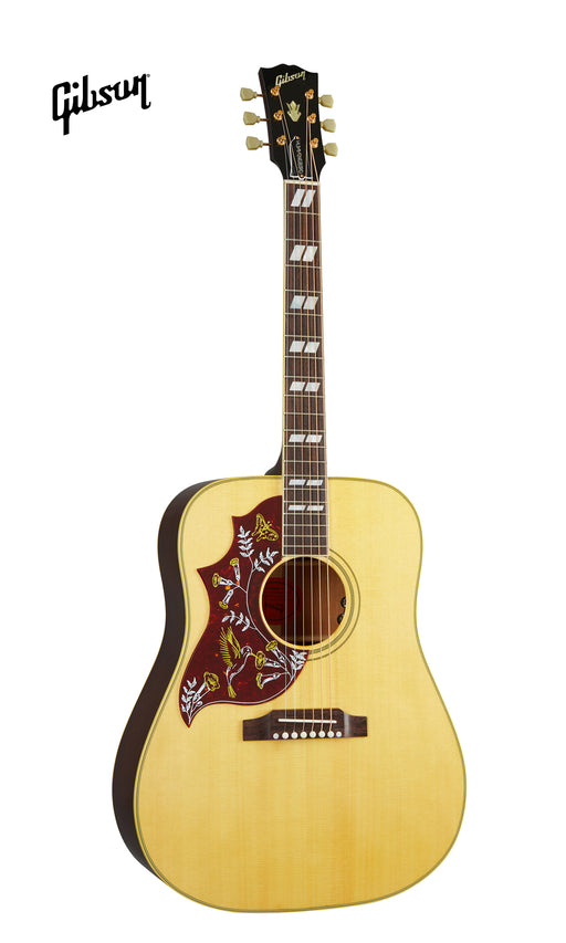 GIBSON HUMMINGBIRD ORIGINAL LEFT-HANDED ACOUSTIC-ELECTRIC GUITAR - ANTIQUE NATURAL - Music Bliss Malaysia