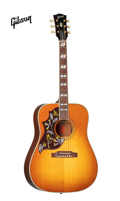 GIBSON HUMMINGBIRD ORIGINAL LEFT-HANDED ACOUSTIC-ELECTRIC GUITAR - HERITAGE CHERRY SUNBURST - Music Bliss Malaysia