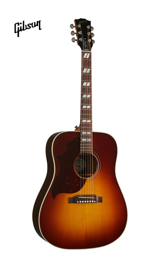 GIBSON HUMMINGBIRD STUDIO ROSEWOOD LEFT-HANDED ACOUSTIC-ELECTRIC GUITAR - ROSEWOOD BURST - Music Bliss Malaysia