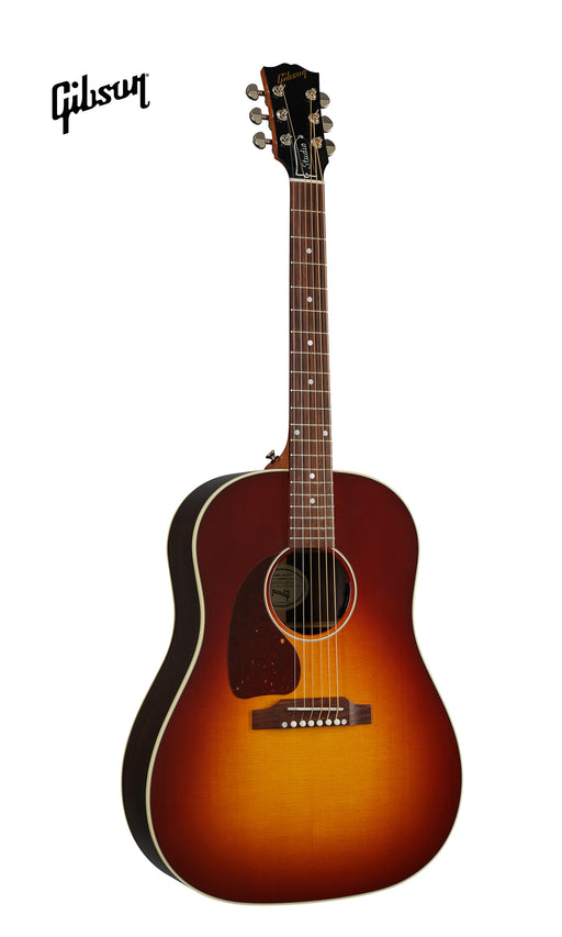 GIBSON J-45 STUDIO ROSEWOOD LEFT-HANDED ACOUSTIC-ELECTRIC GUITAR - ROSEWOOD BURST - Music Bliss Malaysia
