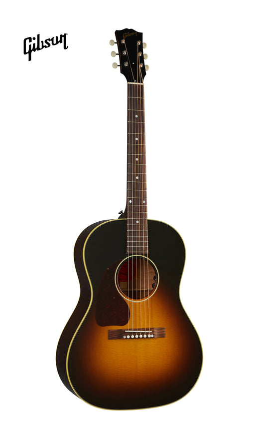 GIBSON 50S LG-2 LEFT-HANDED ACOUSTIC-ELECTRIC GUITAR - VINTAGE SUNBURST - Music Bliss Malaysia