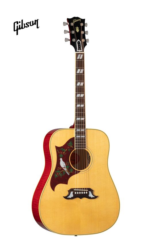 GIBSON DOVE ORIGINAL LEFT-HANDED ACOUSTIC-ELECTRIC GUITAR - ANTIQUE NATURAL - Music Bliss Malaysia