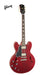 GIBSON 1964 ES-335 REISSUE VOS SEMI-HOLLOWBODY LEFT-HANDED ELECTRIC GUITAR - 60S CHERRY - Music Bliss Malaysia