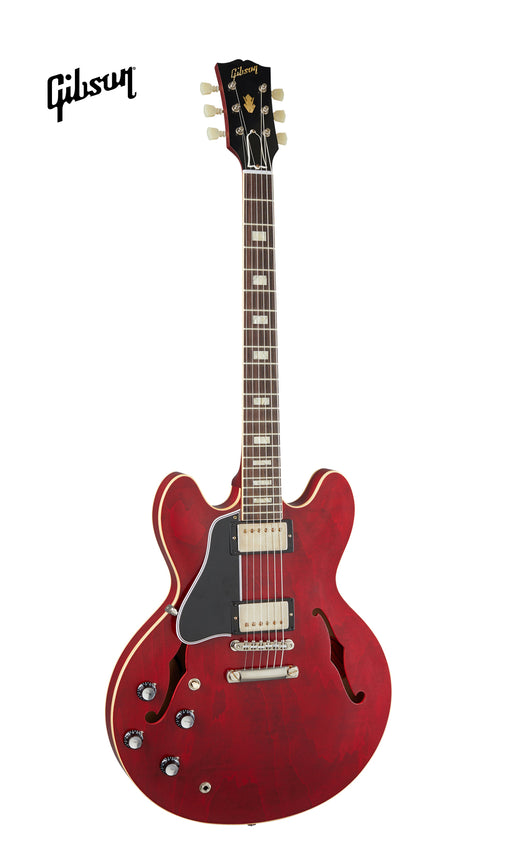 GIBSON 1964 ES-335 REISSUE VOS SEMI-HOLLOWBODY LEFT-HANDED ELECTRIC GUITAR - 60S CHERRY - Music Bliss Malaysia