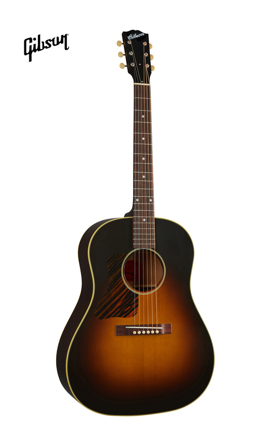 GIBSON 1936 J-35 LEFT-HANDED ACOUSTIC GUITAR - VINTAGE SUNBURST - Music Bliss Malaysia