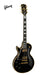 GIBSON 1957 LES PAUL CUSTOM REISSUE 2-PICKUP VOS LEFT-HANDED ELECTRIC GUITAR - EBONY - Music Bliss Malaysia