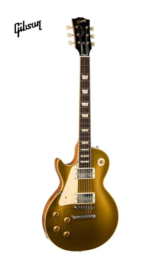 GIBSON 1957 LES PAUL GOLDTOP REISSUE VOS LEFT-HANDED ELECTRIC GUITAR - DOUBLE GOLD - Music Bliss Malaysia