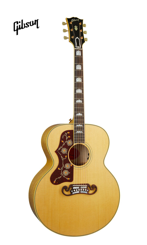 GIBSON SJ-200 ORIGINAL LEFT-HANDED ACOUSTIC GUITAR - ANTIQUE NATURAL - Music Bliss Malaysia