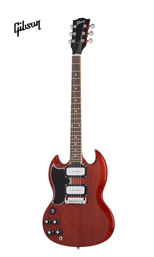 GIBSON TONY IOMMI "MONKEY" SG SPECIAL LEFT-HANDED ELECTRIC GUITAR - VINTAGE CHERRY - Music Bliss Malaysia
