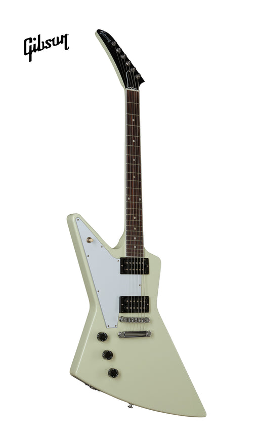 GIBSON 70S EXPLORER LEFT-HANDED ELECTRIC GUITAR - CLASSIC WHITE - Music Bliss Malaysia