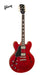 GIBSON ES-335 FIGURED LEFT-HANDED SEMI-HOLLOWBODY ELECTRIC GUITAR - 60S CHERRY - Music Bliss Malaysia