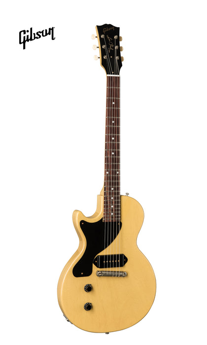 GIBSON 1957 LES PAUL JUNIOR SINGLE CUT REISSUE VOS LEFT-HANDED ELECTRIC GUITAR - TV YELLOW - Music Bliss Malaysia