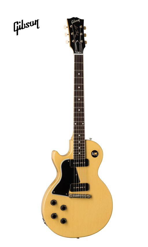 GIBSON 1957 LES PAUL SPECIAL SINGLE CUT REISSUE VOS LEFT-HANDED ELECTRIC GUITAR - TV YELLOW - Music Bliss Malaysia