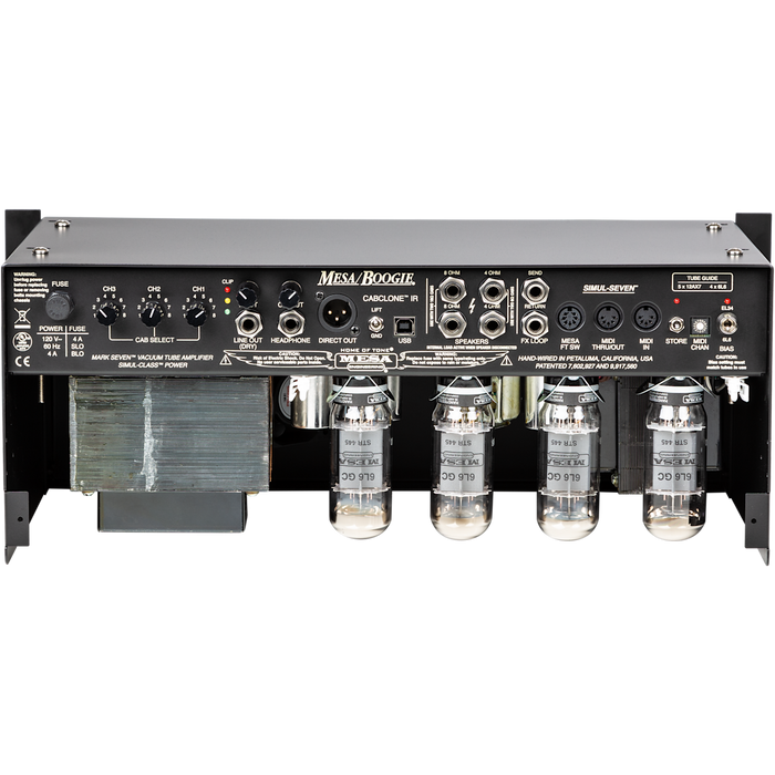 Mesa Boogie Mark VII Rackmount Head - Black