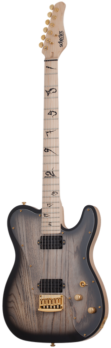 Schecter Meegs PT Electric Guitar - Charcoal Burst