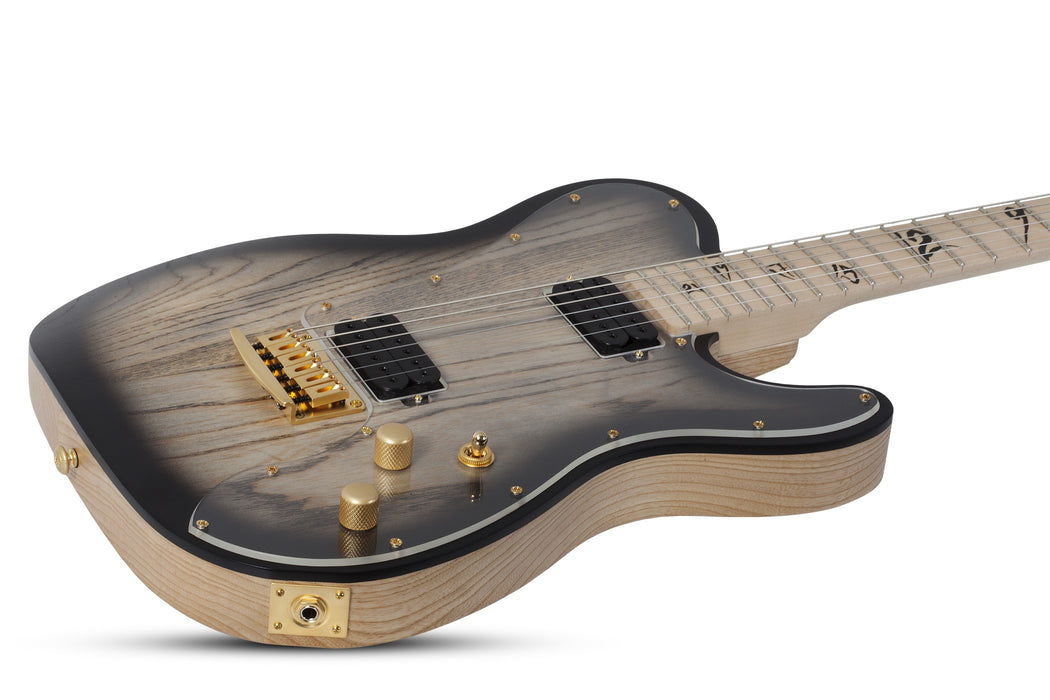 Schecter Meegs PT Electric Guitar - Charcoal Burst