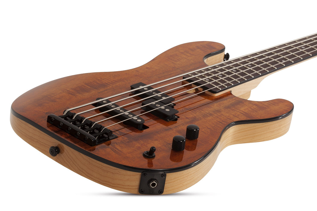Schecter Michael Anthony MA-5 Electric Bass Guitar - Gloss Natural