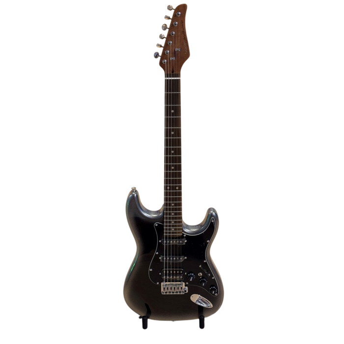 SQOE SEST700 ST Series HSS Electric Guitar - Midnight Black Gradient
