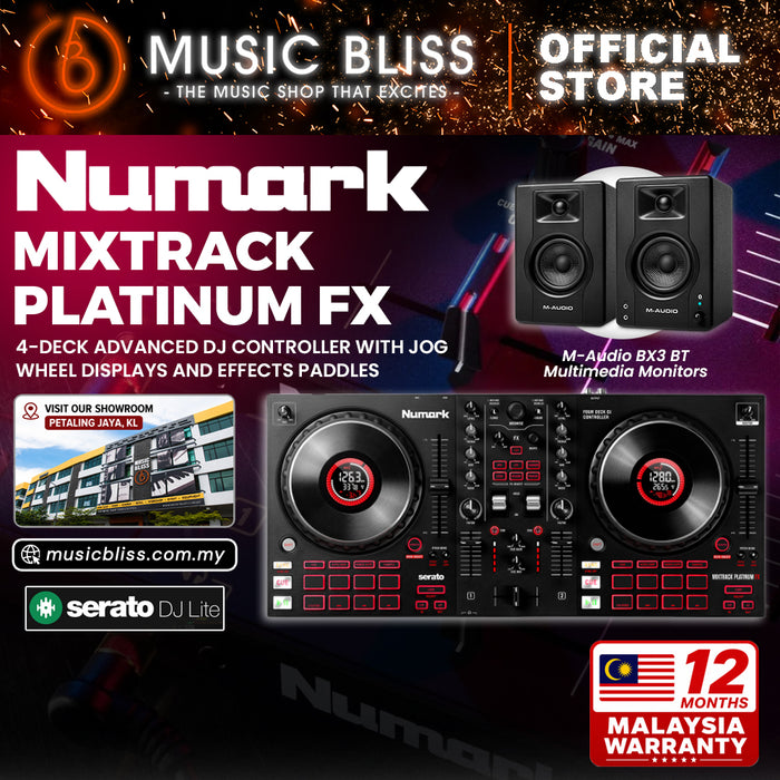 Numark Mixtrack Platinum FX DJ Controller