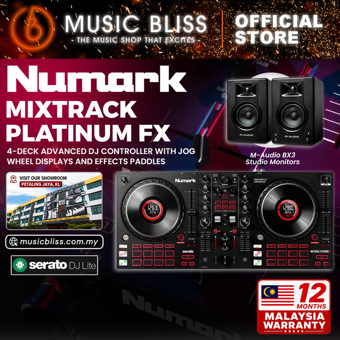 Numark Mixtrack Platinum FX DJ Controller