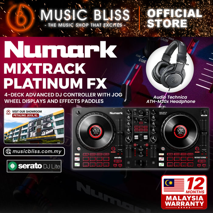 Numark Mixtrack Platinum FX DJ Controller