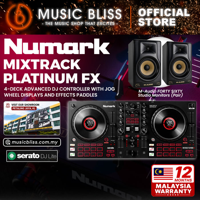 Numark Mixtrack Platinum FX DJ Controller