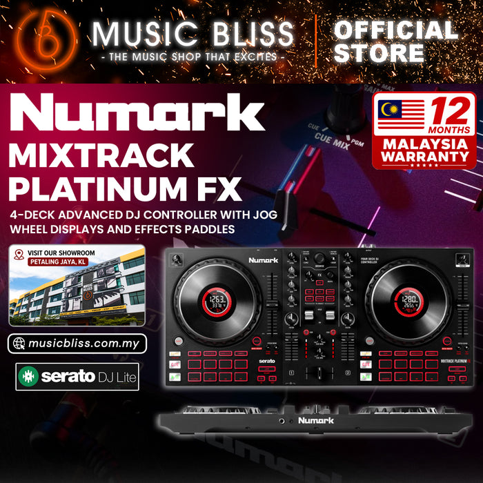 Numark Mixtrack Platinum FX DJ Controller