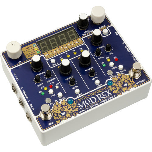 Electro Harmonix Mod Rex Polyrhythmic Modulator Pedal