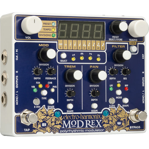 Electro Harmonix Mod Rex Polyrhythmic Modulator Pedal