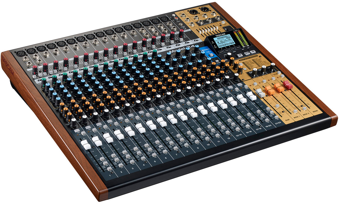 TASCAM Model 24 24-Track Live Recorder & Mixing Console With Audio Interface
