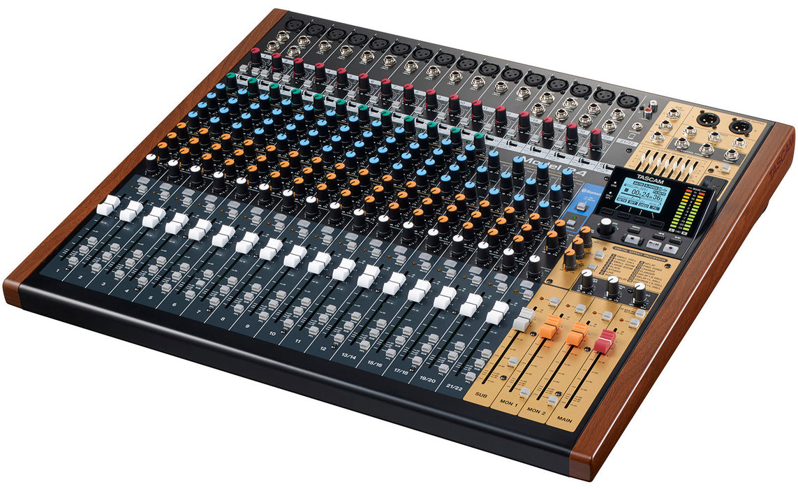TASCAM Model 24 24-Track Live Recorder & Mixing Console With Audio Interface