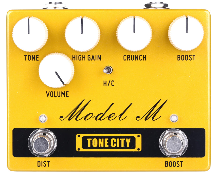 Tone City Model M Distortion Guitar Pedal