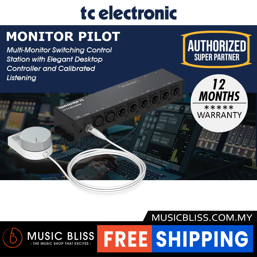 TC Electronic Monitor Pilot Multi-Monitor Switching Control Station ...