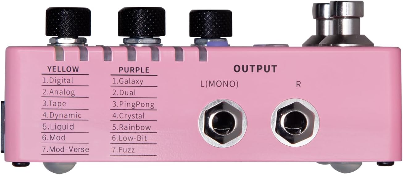 Mooer D7 X2 Dual Footswitch Stereo Delay Pedal