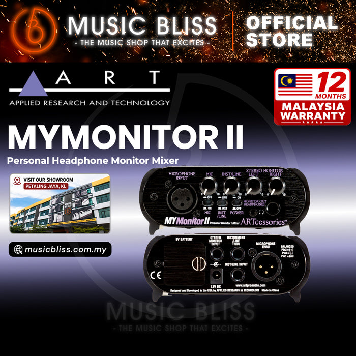 ART HeadAmp6Pro 6-channel Headphone Amp with EQ
