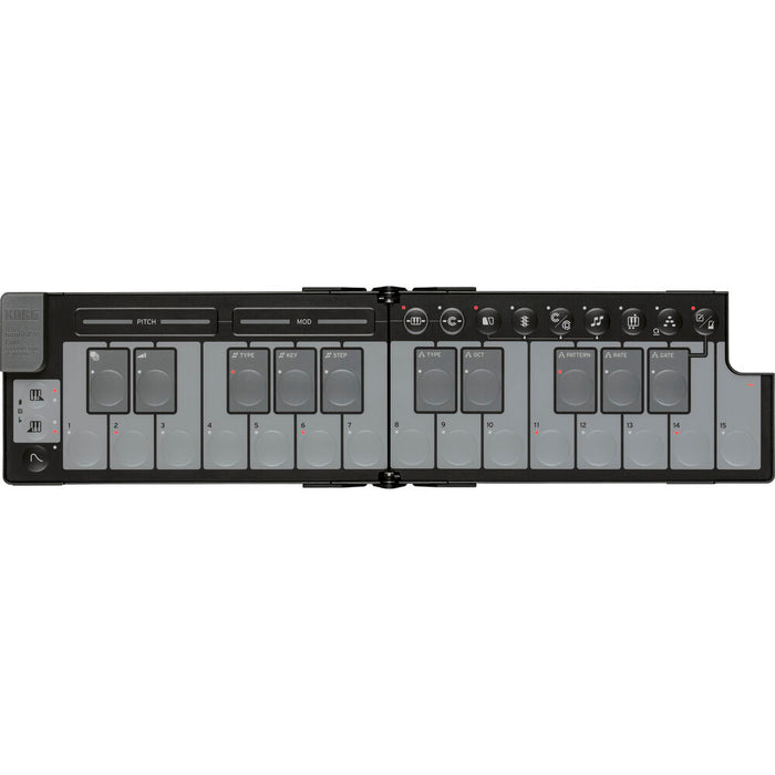 Korg nanoKEY Fold Foldable MIDI Keyboard - Black
