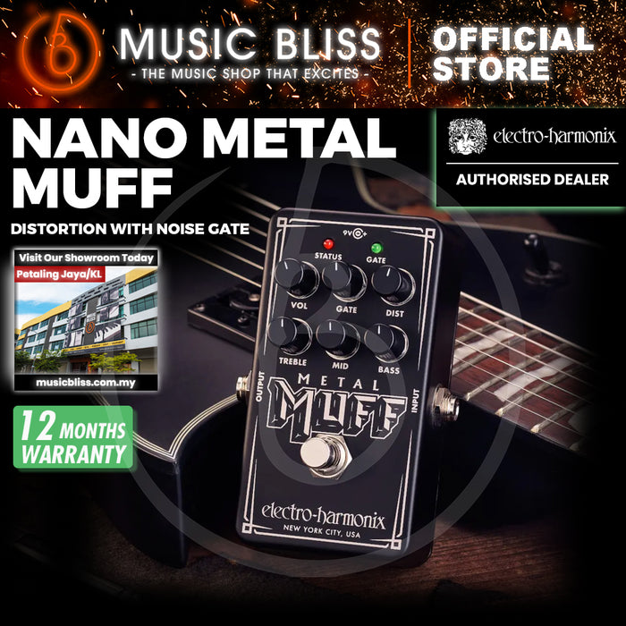 Electro Harmonix Nano Metal Muff Distortion Pedal